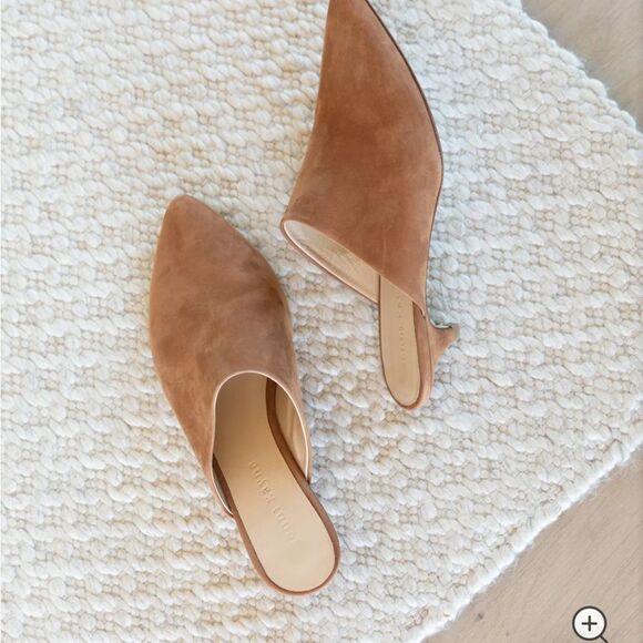 Jenni Kayne Shoes - Jenni Kayne Oiled Leather Kitten Heel Mule NWOT